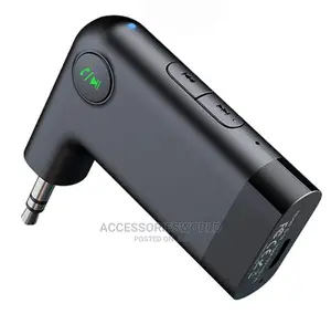 Wiwu YP05 Bluetooth Car Receiver 3.5mm Aux Audio Adapter