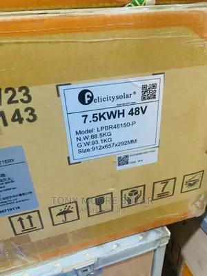 New Model Felicity 7.5kwh 48v Lithium Battery