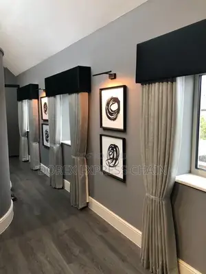 High Quality Turkish Curtain With Pelmet