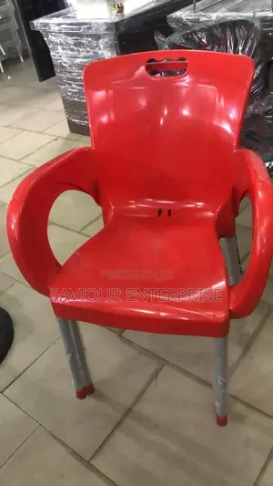 Iron Leg Plastic Chair