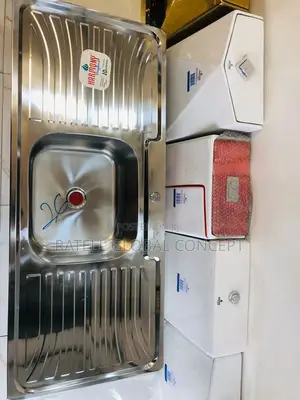 Single Bowl/ Double Tray Kitchen Sink