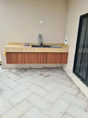 Outdoor Sink Vanity Cabinet in Hard Wood Finish