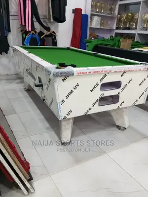 Body Styled Marble and Coined Snooker Table