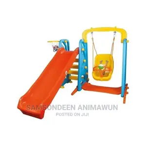 Cute Swing and Slide Set