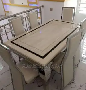 Versace Marble Dining By Six Milk Color