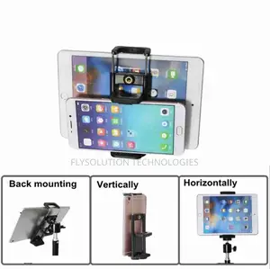 2 In 1 Adjustable Phone & Tablet Clip Mount For Tripod
