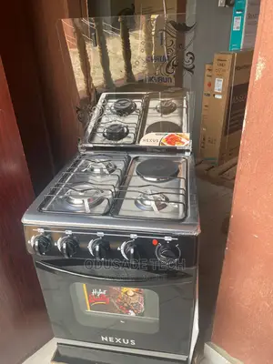 Nexus 3+1 Gas Burner Ignition Knob Oven Door