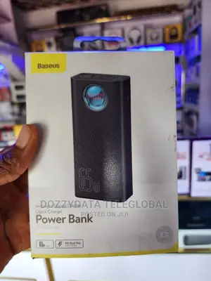 Baseus Portable Laptop 30000mah Power Bank 65W Fast USB C