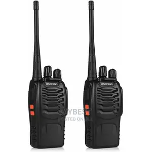 Baofeng Bf-888s Walkie Talkie 2pcs in One Box With Rechargea