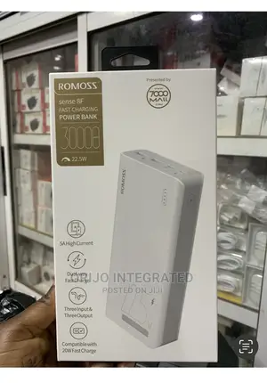 Romoss 30000mah Fast Charging Power Bank Sense 8f