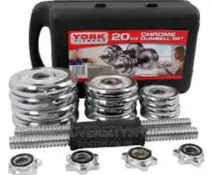 20 Kg Chrome Adjustable Dumbell