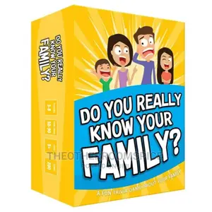 The Family Party Card Game, Do You Really Know Your Family?