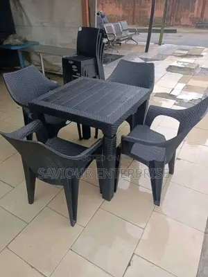 Set of Plastic Table and Chair