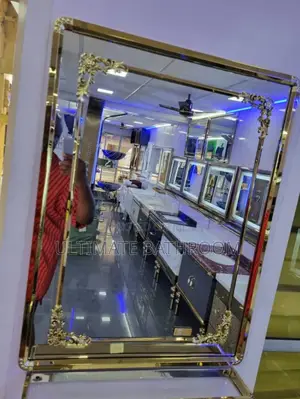 Golden Frame Mirror