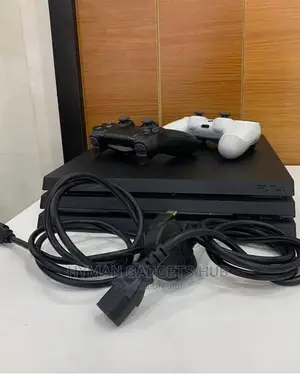Super Clean Uk Used Ps4 Pro With 2 Pads and 10 Games