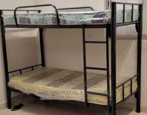 Metal Bunk Bed 6*3 Ft,For Homes, Worker's Room Etc.