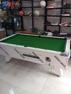 Marble and Coin Detailed Snooker Table
