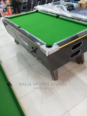 Proper Marble and Coin Snooker Table