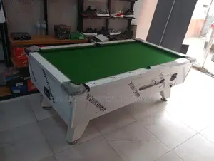 Entertaining Marble and Coin Snooker Table