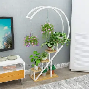 Metal Flower Stands/Rack/Storage Double Heart | Wholesale
