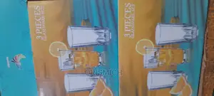 3pcs Glass Cups