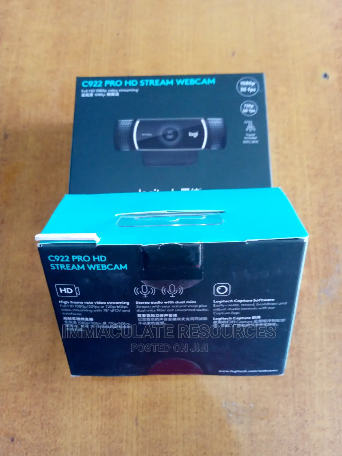 Logitech C922 Pro HD Stream Webcam