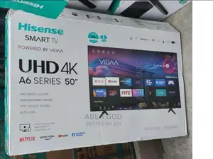 Hisense 50" Smart TV UHD A6 Series 50"