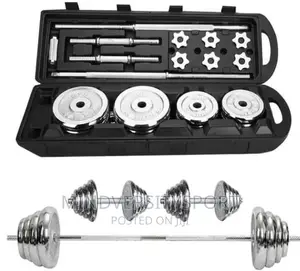 50 Kg Adjustable Dumbbell and Barbell