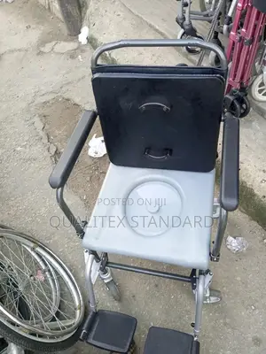 Advanced Anti Corrosion Commode Wheelchair