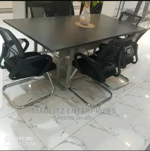 Quality Conference Table With Metal Legs