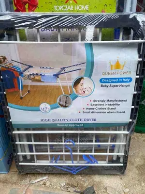 Queens Power Foldable Horizontal Baby Cloth Hanger / Dryer