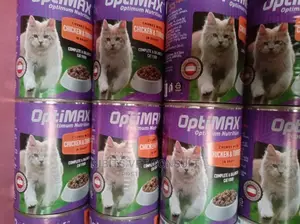 Cat Can Food X12 (Optimax, Booster)