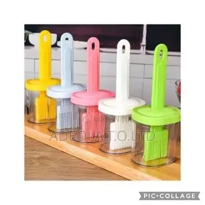 Oil Brush With Container