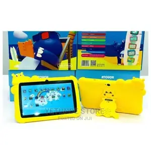 Yellow Color Android iPad for Kids Leaning