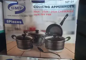 SMP Non-stick Cookware Set. 8pcs