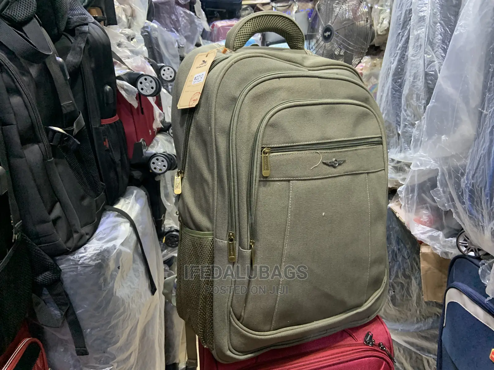 Big Size Quality Jean Back Pack With Hard Back