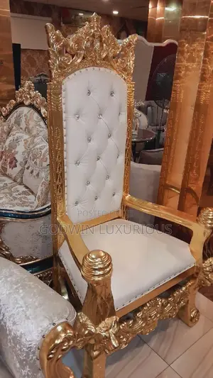 Gold Throne Chair