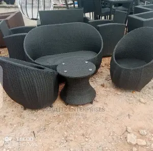 Quality Set of Rattan Chair and Table