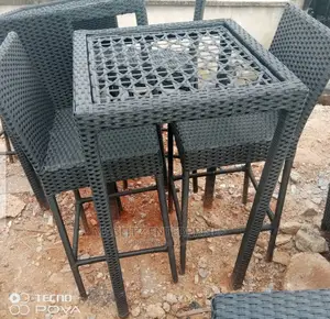 Quality Set of Rattan Chair and Table
