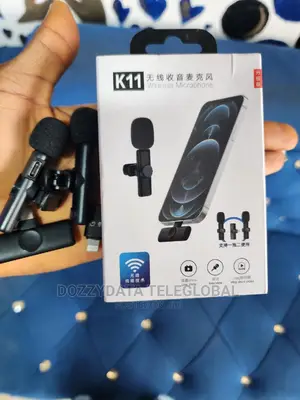  Dual Wireless Lavalier Microphone