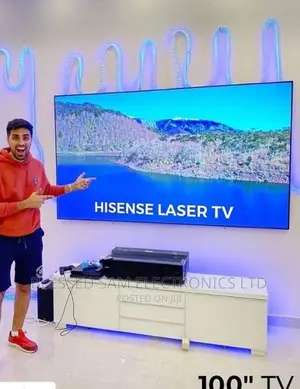 Hisense 100"Inc Laser Quality Picture Smart Tv Bluetooth