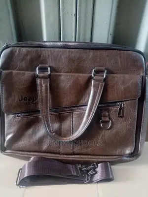 Brown Jeep Leather Office, Laptop and Conference