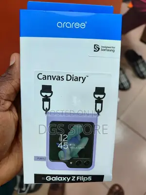 Araree Canvas Diary Galaxy Z Flip 5 Case