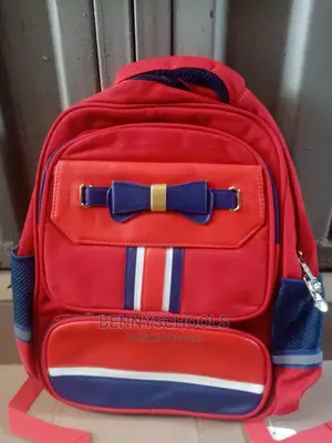 Red Stock Kids Children's School Bag