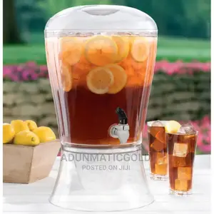 Acrylic Beverage Dispenser With Ice Core