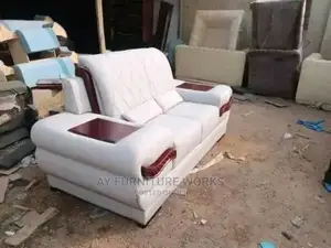 Luxury 7 Seater Living Room Fabric Made Royal Sofa Chair.