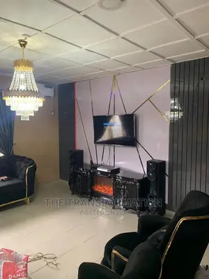 Tv Console and Wall Cladding