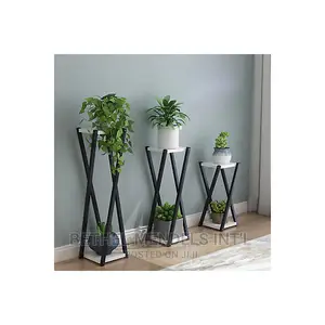 Metal Flower Stands/Racks for Indoor Office/Home Decorations
