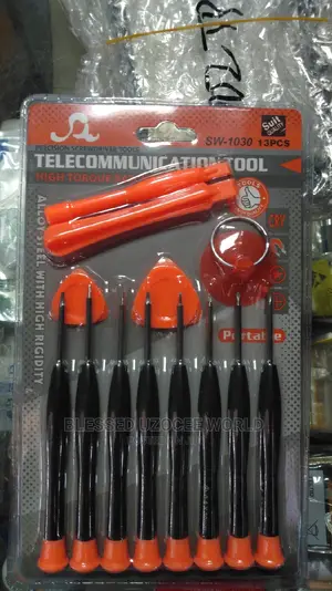 Sw-1030 Telecommunication Quality Alloy Steel Tools 13pcs