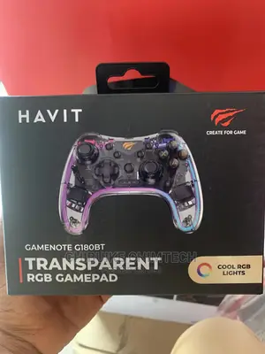 Havit Wireless Bluetooth Transparent Game Pad RGB